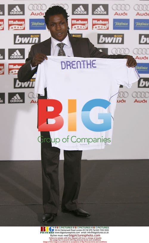 Royston Drenthe Presented as New Real Madrid Player