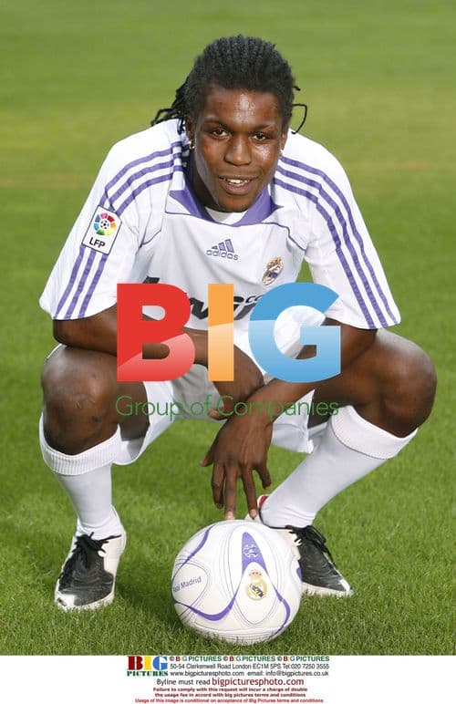 Royston Drenthe's Real Madrid presentation