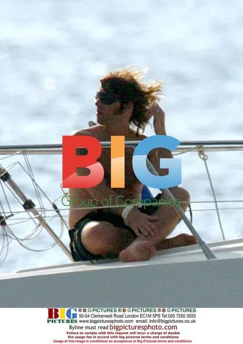 Liam Gallagher and Nicole Appleton on vacation