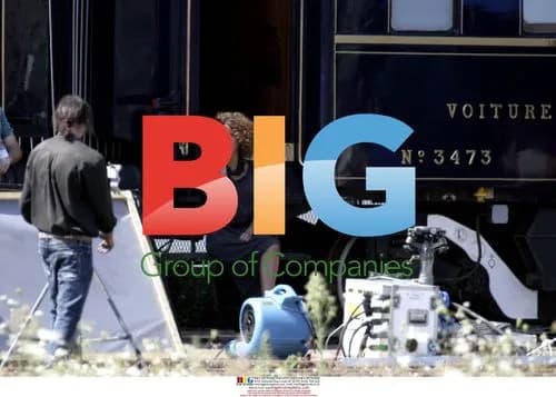 M&S ad on Venice Simplon-Orient-Express with Myleene Klass