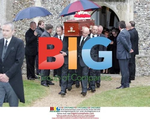 Actor Mike Reid's Eastenders Funeral