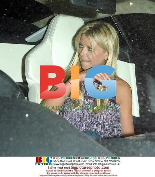 Tara Reid Arriving at London Hotel