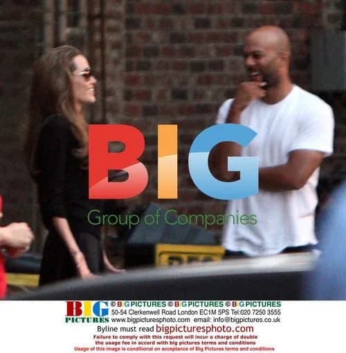 Angelina Jolie on \"Wanted\" Set