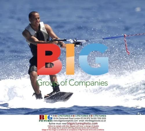 Lewis Hamilton Water Skiing