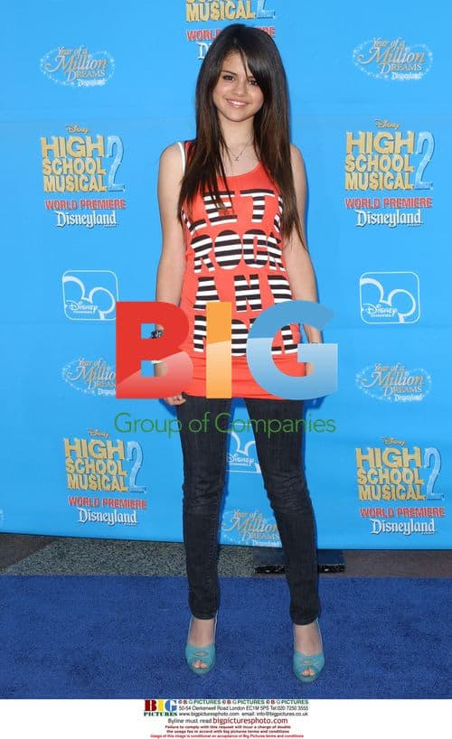 Selena Gomez at 'High School Musical 2' Premiere