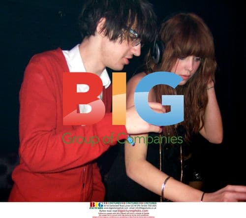 Peaches Geldof and DJ Frederick at Soho Revue Bar