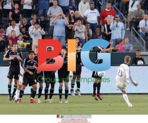 David Beckham's first Galaxy goal