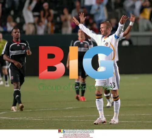 David Beckham Scores First Galaxy Goal