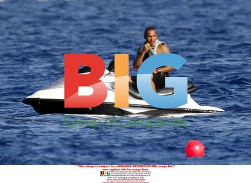 Lewis Hamilton on Water Skiing Trip