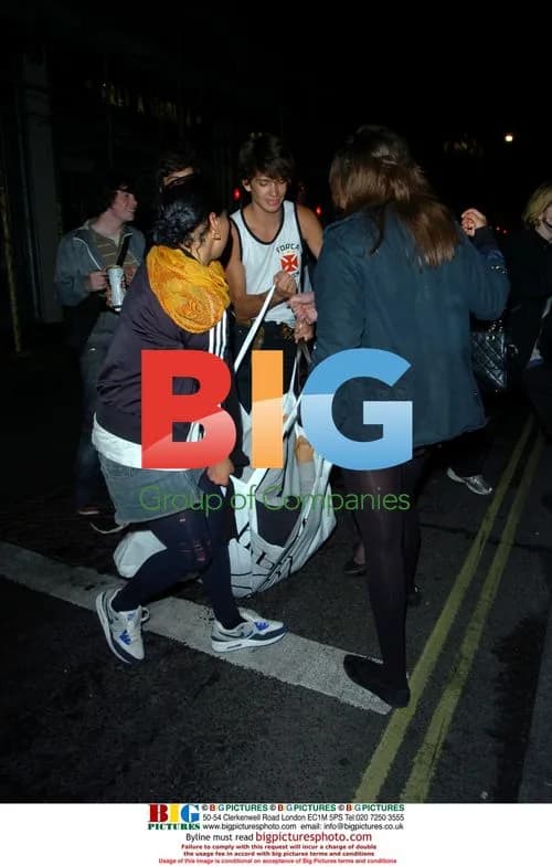 Lily Allen Hides in Bag Leaving Soho Club