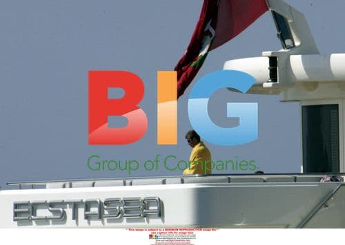 Roman Abramovich and Daria Zhukova on yacht