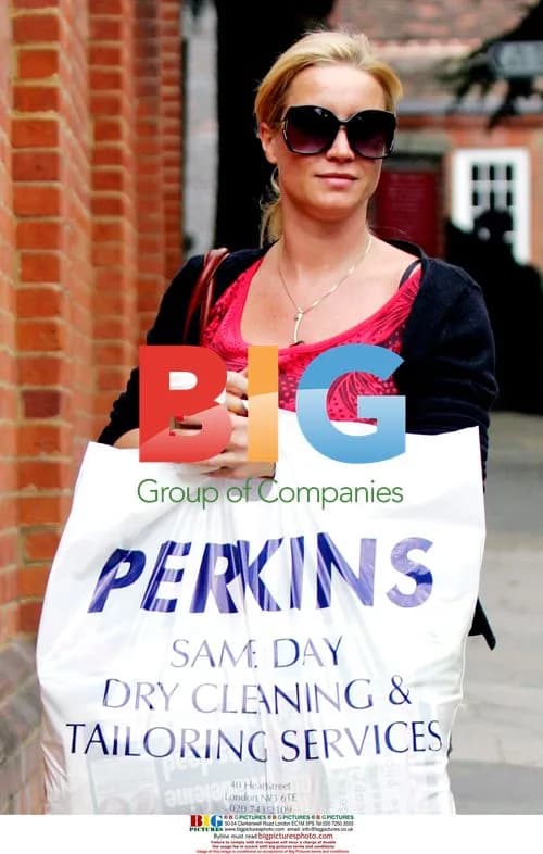 Denise Van Outen Out Shopping in North London