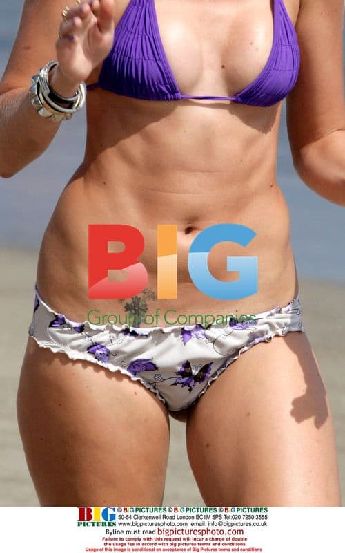 Kimberly Stewart Flaunts Bikini Body in Malibu