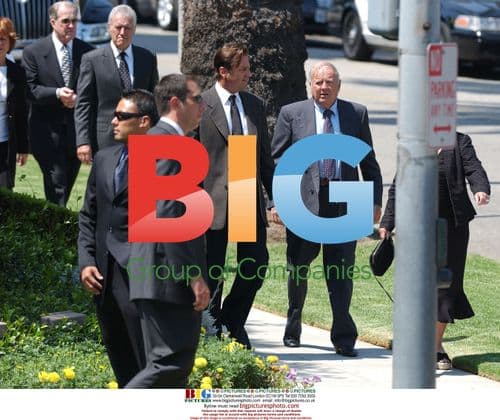 Dick Van Patten at Merv Griffin's Funeral