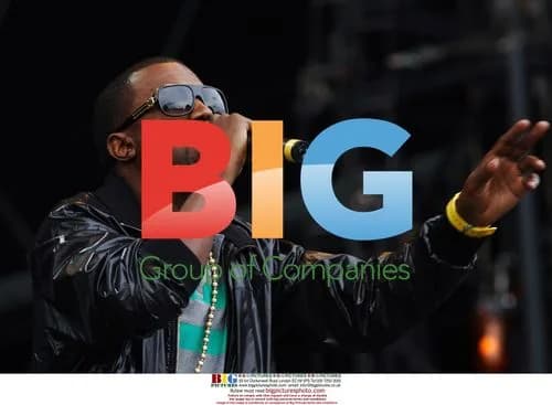 Kanye West Performs at V Festival