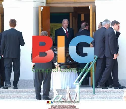 Merv Griffin's Funeral in Beverly Hills
