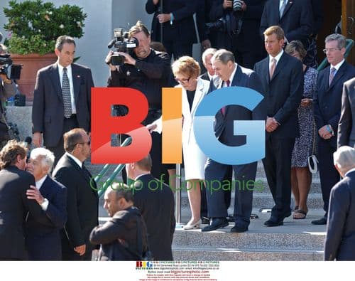 Merv Griffin's Funeral in Beverly Hills