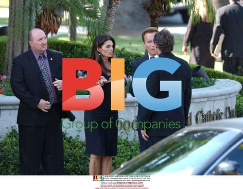 Merv Griffin's Funeral in Beverly Hills