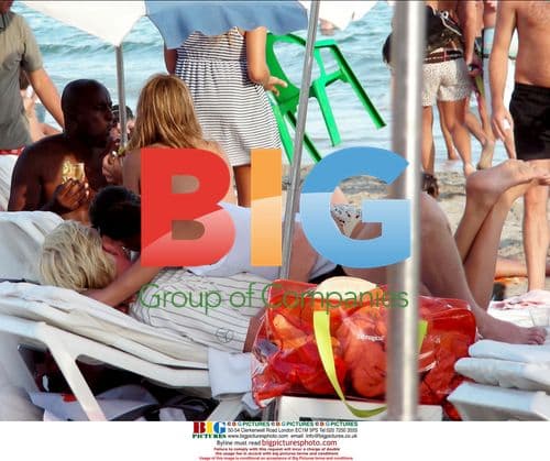 Boris Becker and Girlfriend in Ibiza