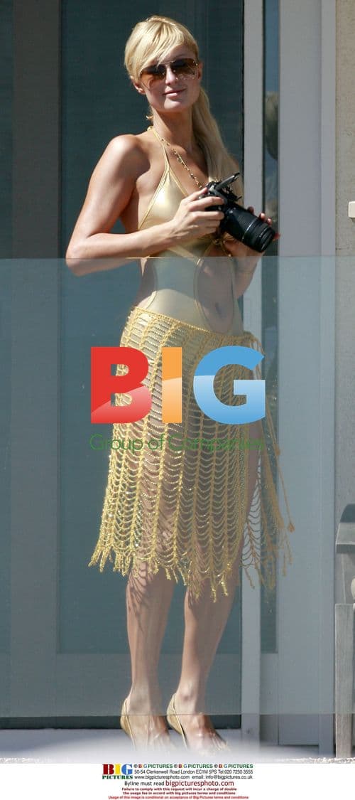 Paris Hilton Beachside Party