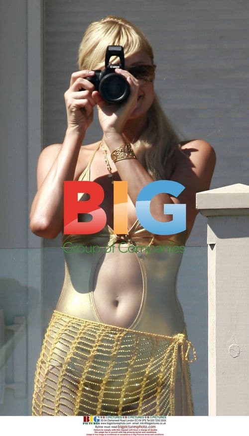 Paris Hilton Enjoys Summer Party