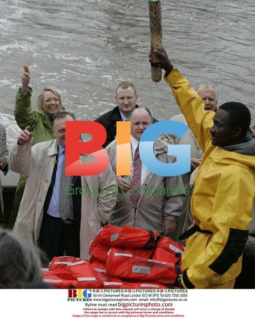 John Prescott Arrives in Liverpool on Amistad