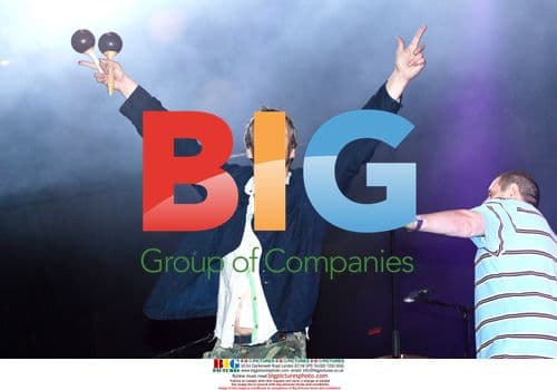 Bez and Happy Mondays perform at V Festival