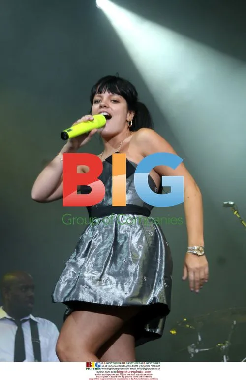 Lily Allen at V Festival