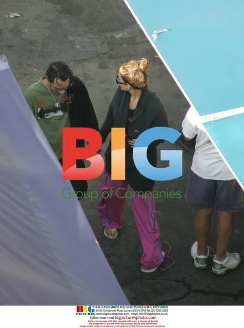 Jennifer Lopez & Mark Anthony on "Do It Well" Music Video Set