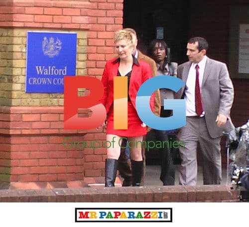 Eastenders Actors Outside Court