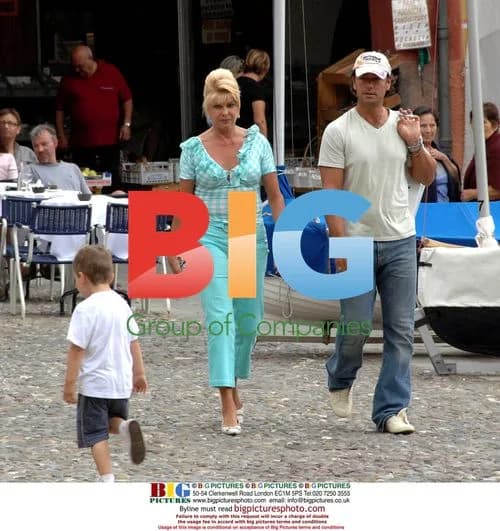 Ivana Trump with Boyfriend in Portofino