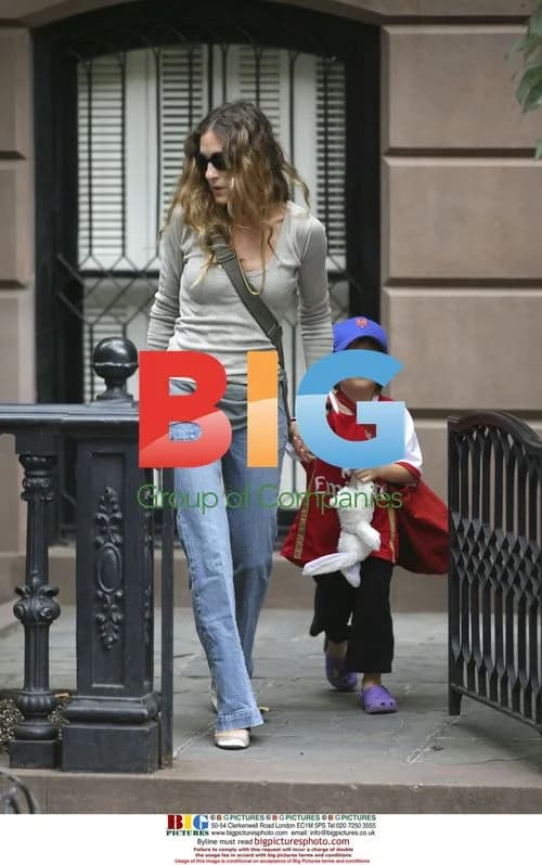 Sarah Jessica Parker with son