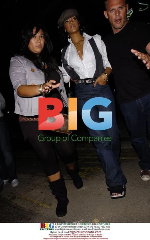 Rihanna Leaves Stringfellows Strip Club