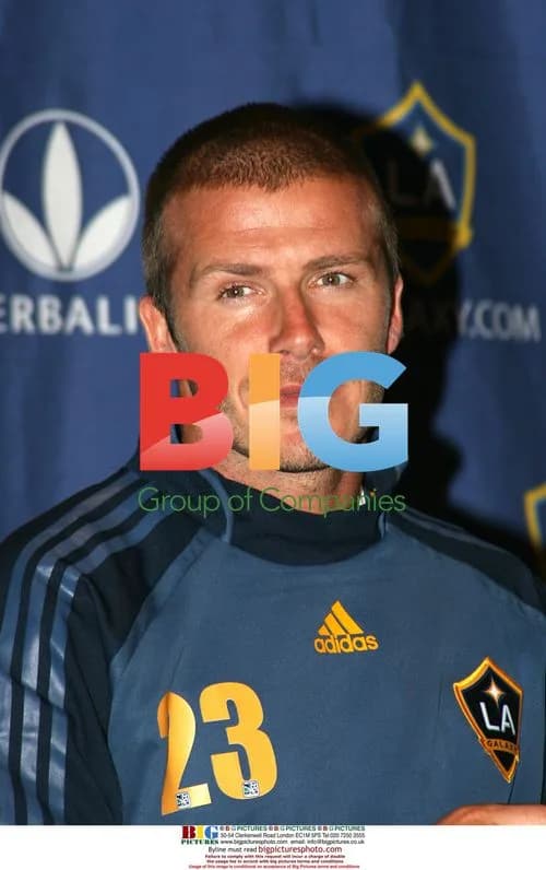 David Beckham at LA Galaxy Press Conference