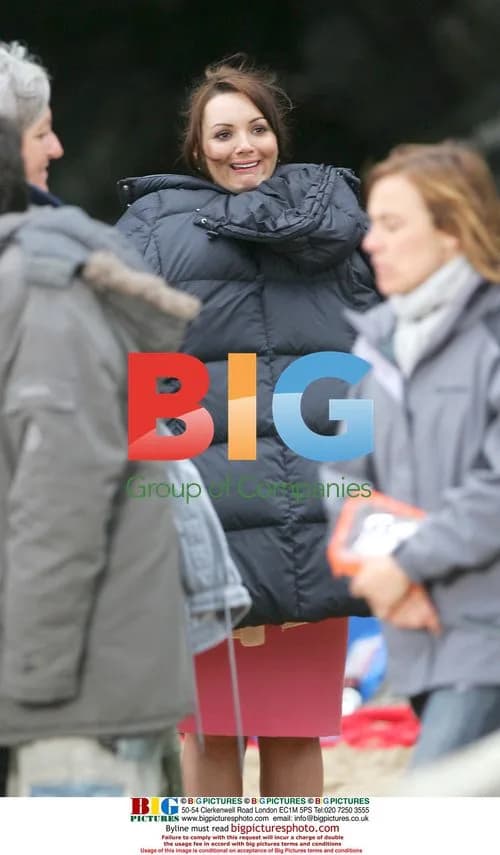 Martine McCutcheon and Jason Donovan filming 'Echo Beach'