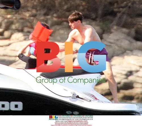 Tom Cruise Family Vacation in Sardinia