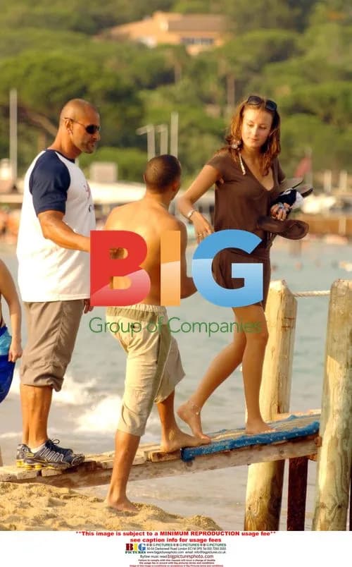 Lewis Hamilton on Vacation in France