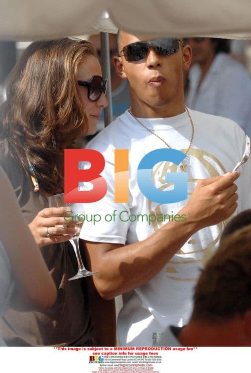 Lewis Hamilton on Vacation with Friend in France