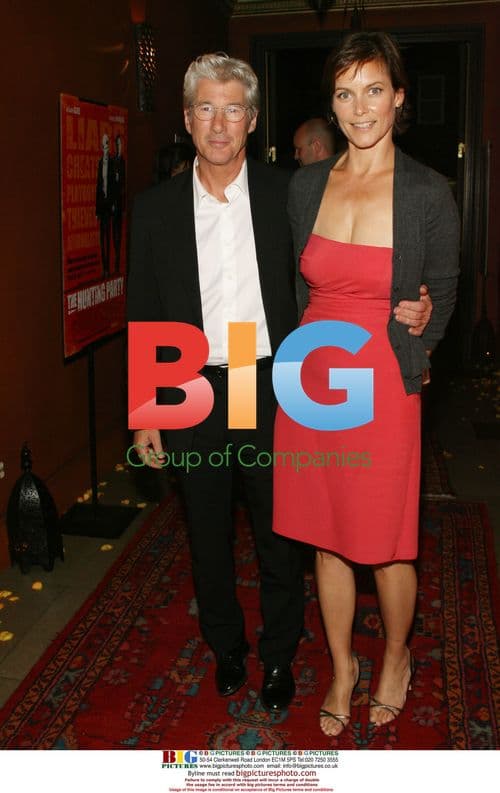 Richard Gere and Carey Lowell at "The Hunting Party" Premiere