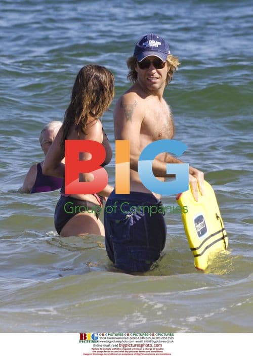 Jon Bon Jovi's Family Beach Day