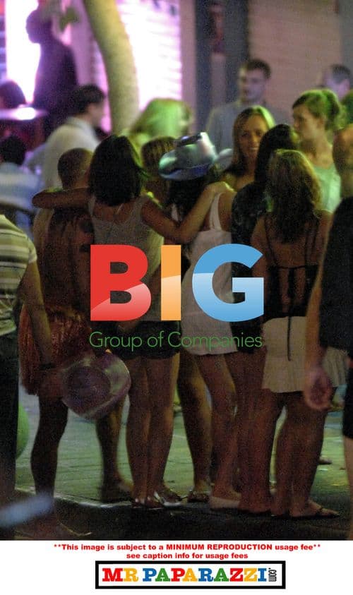 Kerry Katona's hubbie spotted chatting to girls at 2:30am