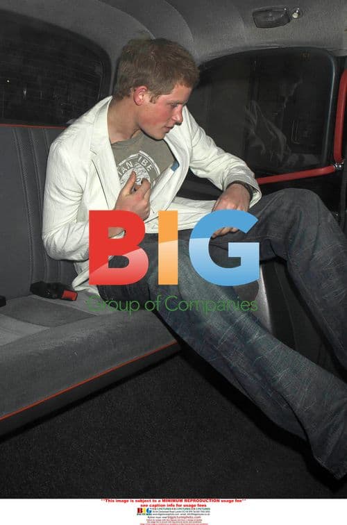 Prince Harry Leaves Mahiki Club