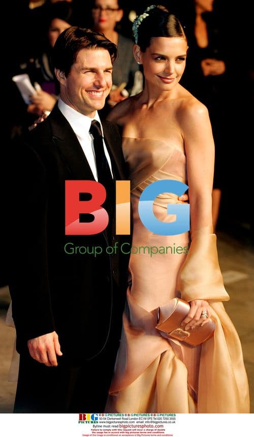 Tom Cruise and Katie Holmes at Vanity Fair Oscars Party