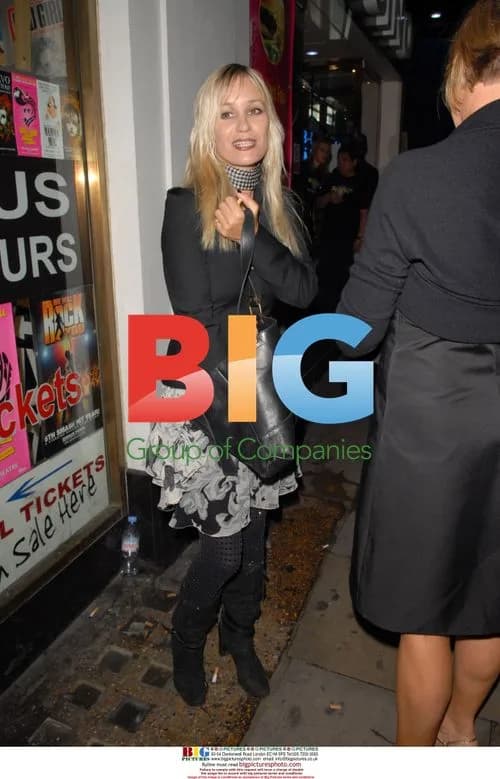 Siobhan Fahey Leaving Cafe De Paris Club
