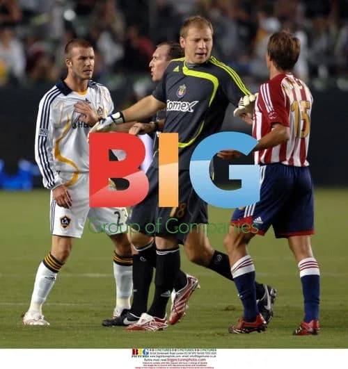David Beckham Confronts Jesse Marsch in MLS Game