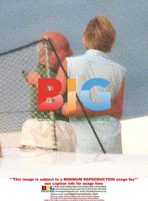 Princess Diana on Yacht with Mohamed Al Fayed
