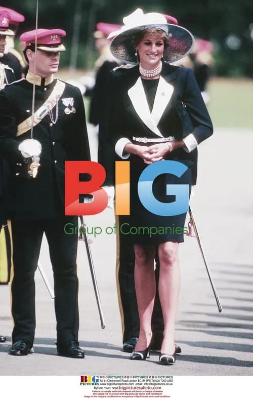 Diana, Princess of Wales at Royal Engagement