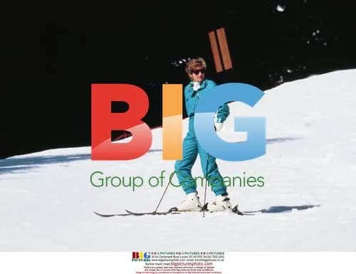 Diana, Princess of Wales on Ski Slopes