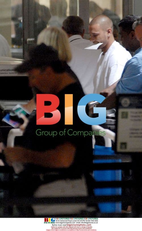 Kevin Federline at LAX Airport