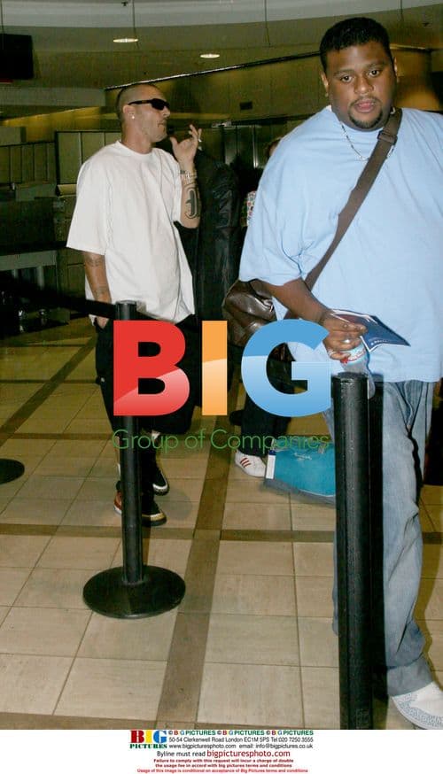 Kevin Federline at LAX Airport